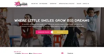 Aarambh The Beginning school website project