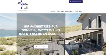 Rohr Storen website development project